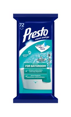 PRESTO VLAZNE MARAMICE 72 KOM KUPAONA