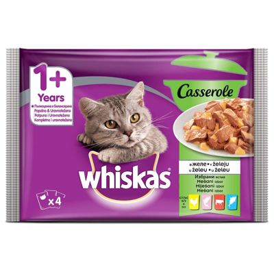 WHISKAS 4x5 g CAS.MI IJEŠANI IZBOR