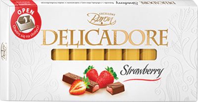 DELICADORE JAGODA 200g COKOLADA
