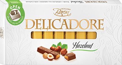 ČOKOLADA DELICADORE SA LEŠNIKOM 200G MILANO