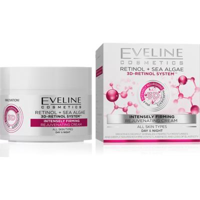 EVELINE +6 3D RETINOL DAY&NIGHT CREAM 50ML
