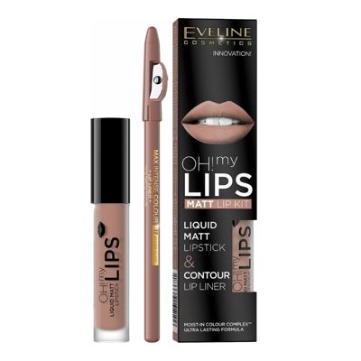 Eveline OH!my LIPS ruž/usne Nat.Nude 1
