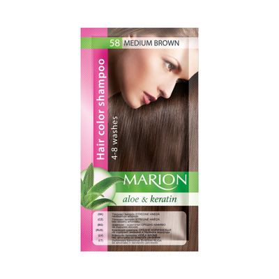 SAMPON MARION COLOR - MEDIUM BROWN BR.58 40ML