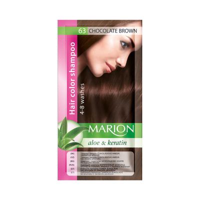 SAMPON MARION COLOR - CHOCOLATE BROWN BR.63 40ML