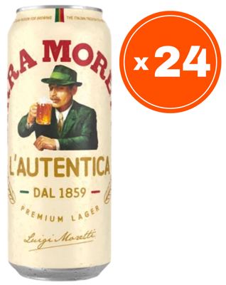 BIRRA MORETTI 0.5L CAN