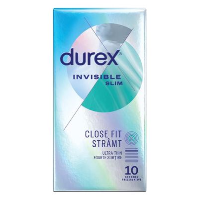durex INVISIBLE SLIM 10/1