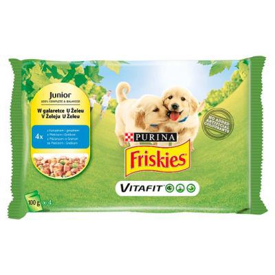 FRISKIES JUNIOR PAS PILE/GRASAK 4X100 G