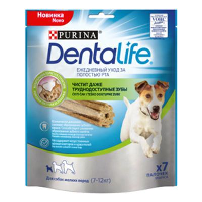 POSLASTICA ZA PSE DENTALIFE MALE RASE 115G