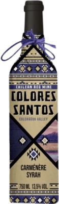 VINO CRVENO CARMENERE SYRAH 0.75L COLORES SANTOS