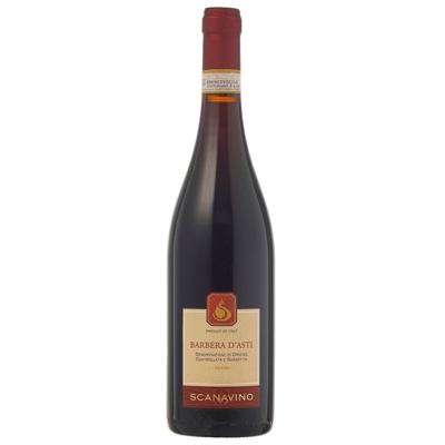VINO CRVENO BARBERA D ASTI SCANAVINO 0,75L
