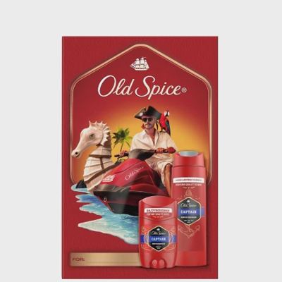 OLD SPICE CAPTAIN ST50ML+SG250ML GIFTSET 25
