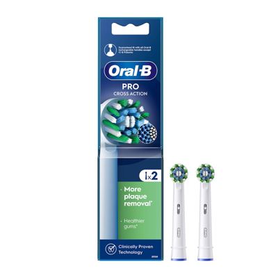 REFIL EL.ČETKICE ZA ZUBE ORAL B CROSS ACTION EB50 2CT P&G