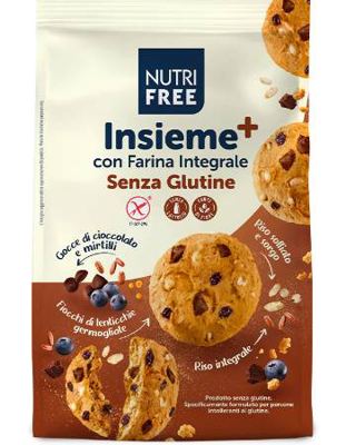 BISKVIT KEKS BEZ GLUTENA SA KOMADIĆIMA ČOKLADE I KANDIRANIM VOĆEM 250GR NUTRI FREE