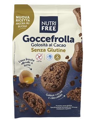 BISKVIT KAKAO KEKS BEZ GLUTENA SA KOMADIĆIMA ČOKLADE 300GR