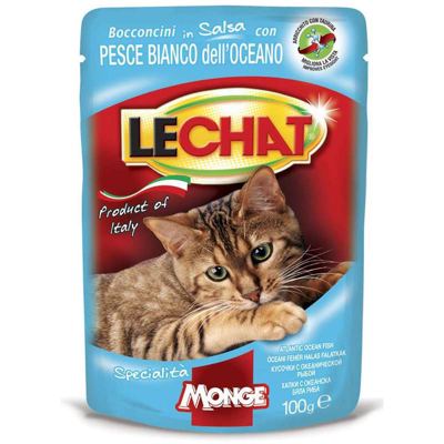 HRANA MAČ LEC SOS OKE RIBA 100G MON