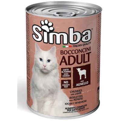 HRANA ZA MAČKE JAGNJETIN 415G SIMBA