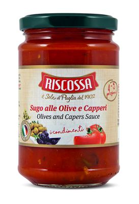Riscossa tomato sos kapri i masl. 295g #12 TGK