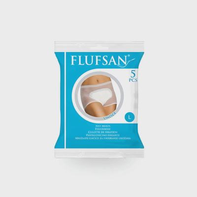 FLUFSAN hig.mrežaste gaćice L 5kom.