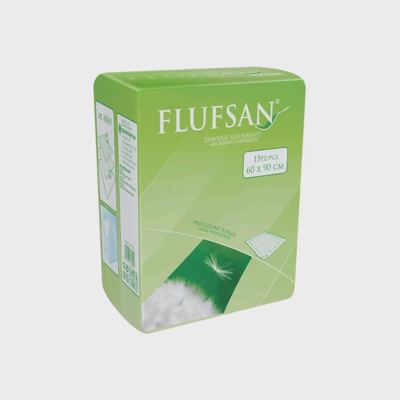 MEDICINSKA NEPREMOČIVA NAVLAKA ZA KREVET FLUFSAN 15KOM EUROPROSAN