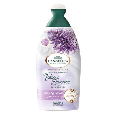PENA ZA KUPANJE LAVANDA I TALK L'ANGELICA 500ML