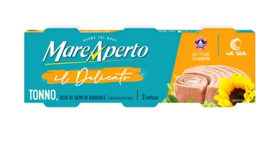 MARE APERTO TUNA U SUNCOKRETOVOM ULJU 3X70G