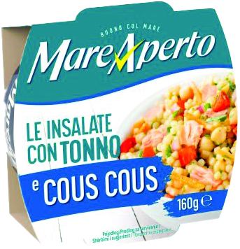 MARE APERTO TUNA SALATA COUS COUS 160G