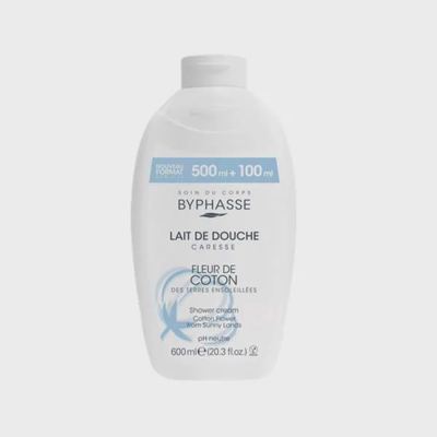 BYPHASSE tuš/gel pamuko cvet 600ml