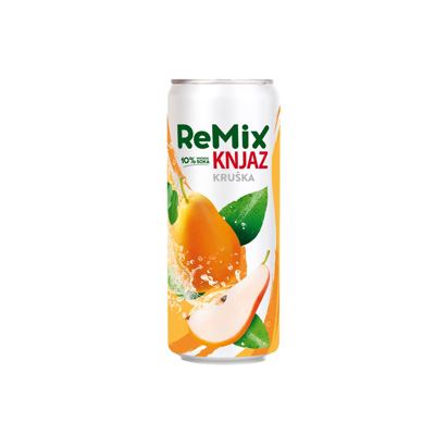 GAZIRANI VOCNI NAPITAK KR USKA REMIX KNJAZ 0.33 CAN