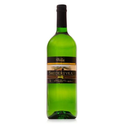 VINO BIJELO SMEDEREVKA 11% 1L (6) RUBIN