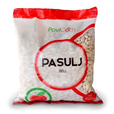PASULJ BELI 1KG POVICOM