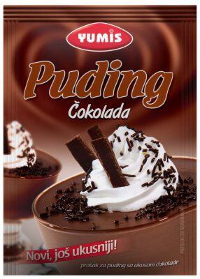 PUDING ČOKOLADA 45GR YUMIS