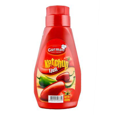 KEČAP LJUTI 450G "GURMAN" 12/1