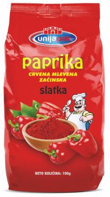 paprika slatka mlevena 100g unijapak