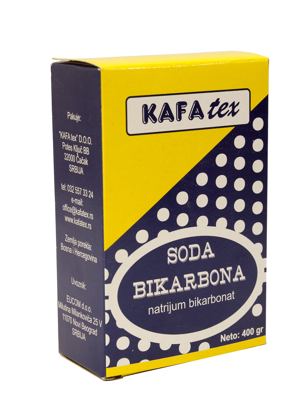 SODA BIKARBONA 400G KAFATEX