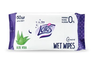 LOTOS VLAZNE MARAMICE 60/1 ALOE VERA