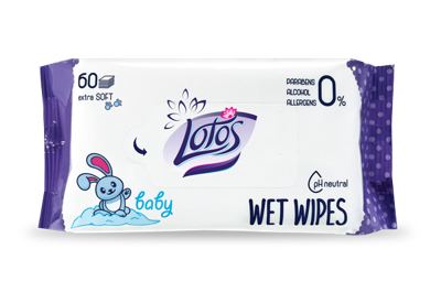 LOTOS VLAZNE MARAMICE 60/1 BABY
