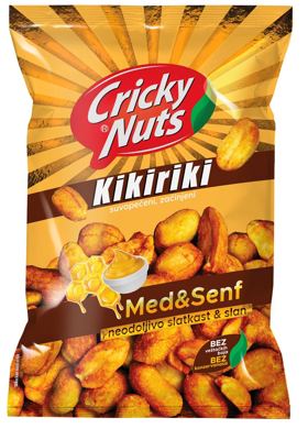 KIKIRIKI MED&SENF 150G CRICKY