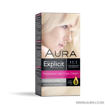 Farba/kosa Argan Oil Set Explicit 11.1