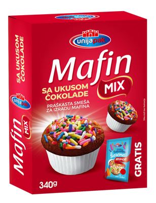 Smesa Mafin sa ukusom cokolade 0340 Unijapak 8