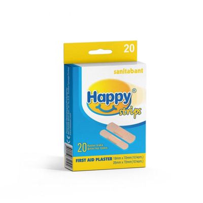 FLASTER HAPPY STRIPS 20/1