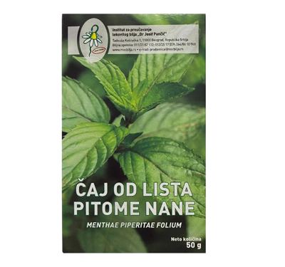 Caj od lista pitome nane 50g