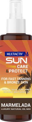 MARMELADA ZA BRZO TAMNJENJE TEČNA 100ML MULTIACTIV SUN CARE&PROTECT