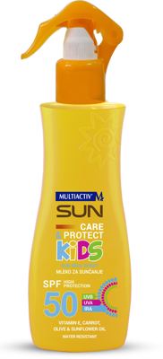 MLEKO ZA SUNČANJE SPF 50 KIDS SPRAY 200ML MULTIACTIV SUN CARE&PROTECT