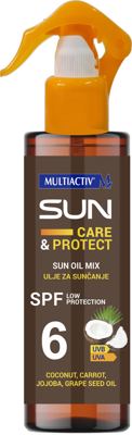 ULJE ZA SUNČANJE SPF 6 SPRAY 200ML SUN CARE&PROTECT