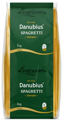 SPAGHETTI DURUM 1KG DANUBIUS
