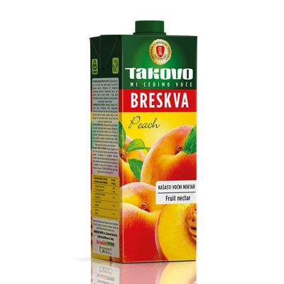 VOĆNI NEKTAR TAKOVO BRESKVA 1L BRIK