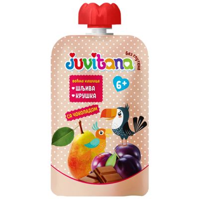 Sljiva i kruska cok.Juvitana 100g pouch