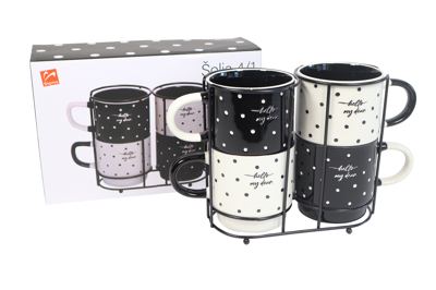 PORCELAN ŠOLJA 4/1 390ML