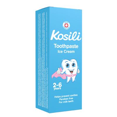 Pasta za zube decija KOSILI 0050 ice cream