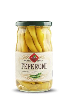 FEFERONI LJUTI 720G CERIO